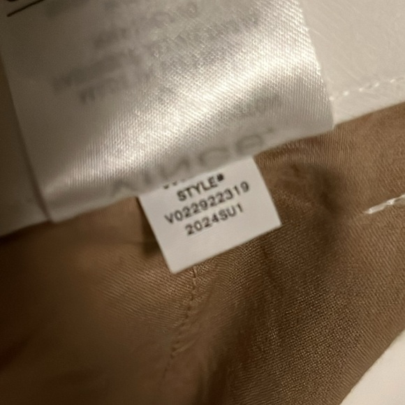 VINCE Washed Cotton Short - Off White - Size 0 - NWOT - Picture 9 of 12